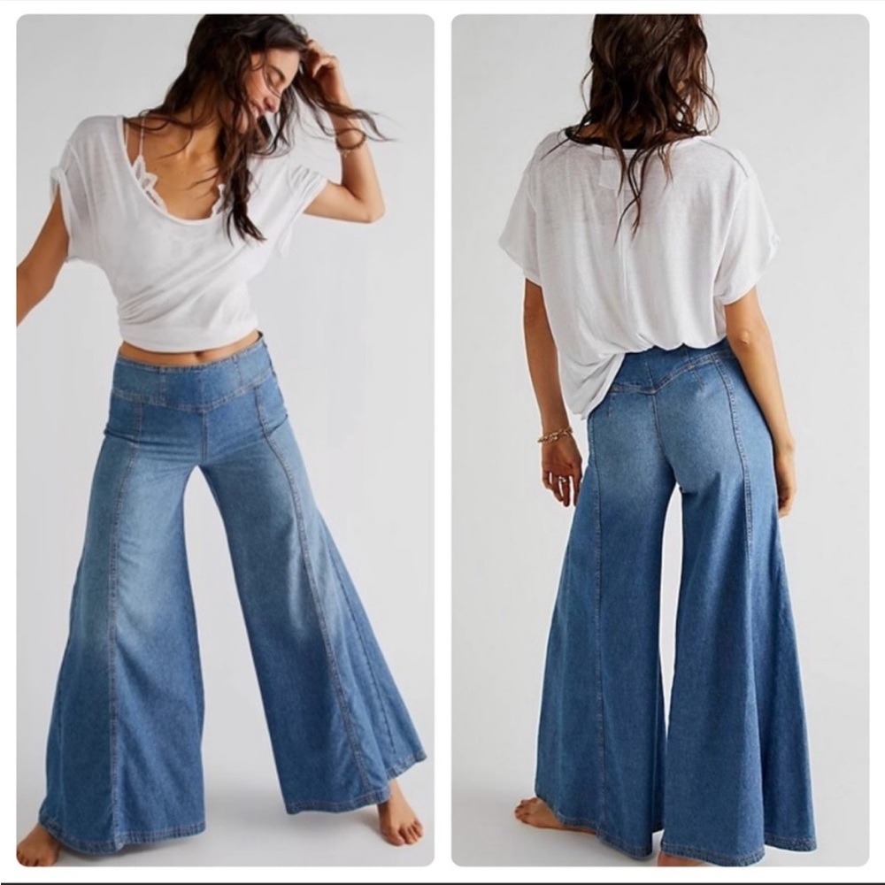 Free People Juniper Wide Leg Jean